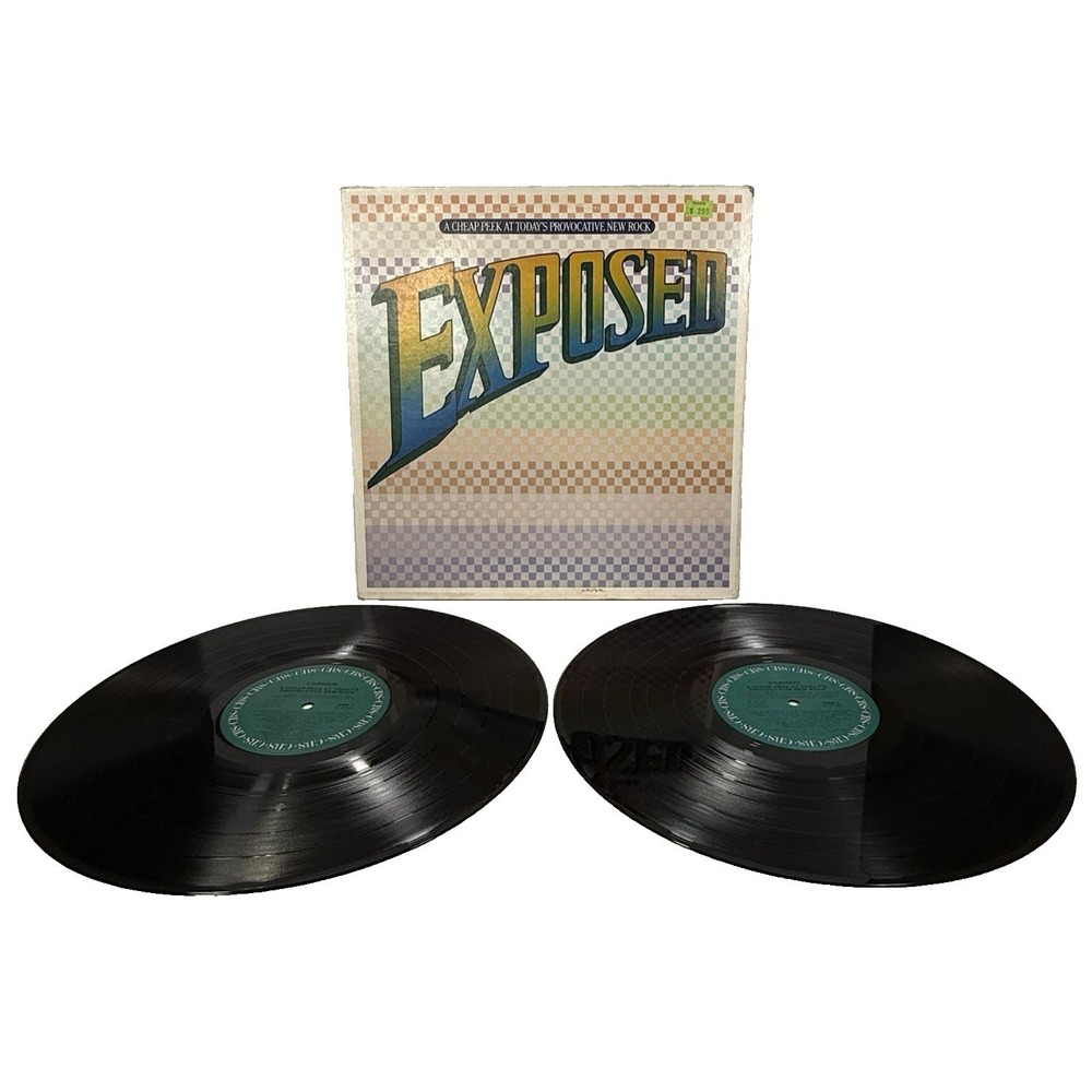 CBS Exposed Provocative New Rock Vinyl LP 12" Various Artists 1981 Judas Priest